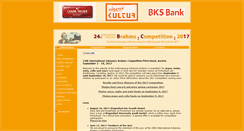 Desktop Screenshot of 2007.brahmscompetition.org