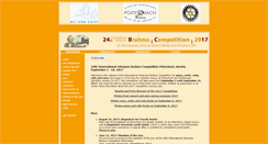 Desktop Screenshot of 2006.brahmscompetition.org